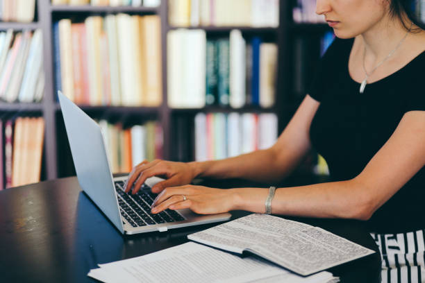istock Woman reading and working at home 826520828
