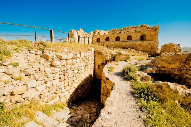 istock Kerak, a large crusader in Kerak (Al Karak) in Jordan. 826531128