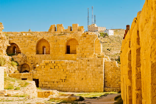 istock Kerak, a large crusader in Kerak (Al Karak) in Jordan. 826531172