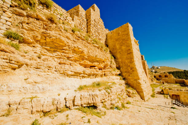 istock Kerak, a large crusader in Kerak (Al Karak) in Jordan. 826531196