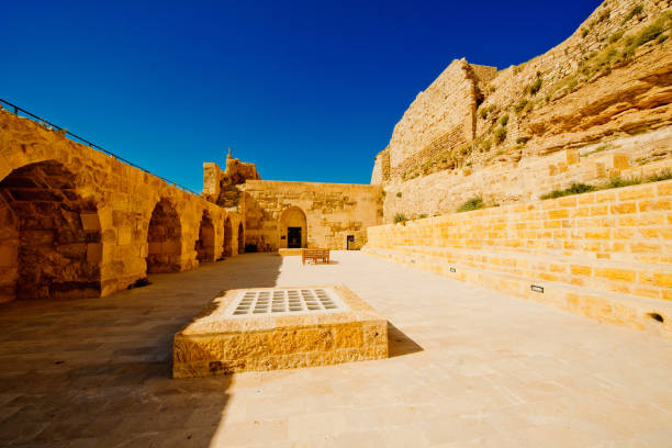 istock Kerak, a large crusader in Kerak (Al Karak) in Jordan. 826531220