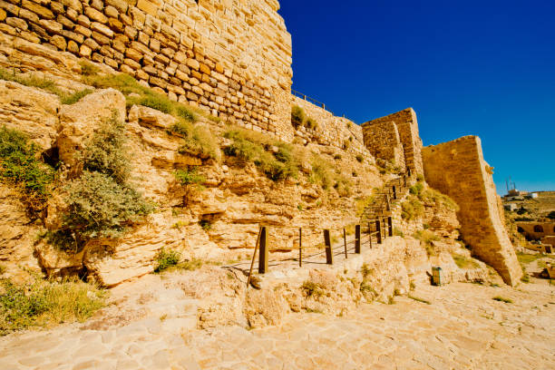 istock Kerak, a large crusader in Kerak (Al Karak) in Jordan. 826531952