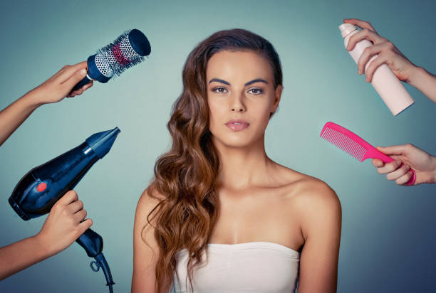istock She's got all the essential tools to create amazing hair 826533590