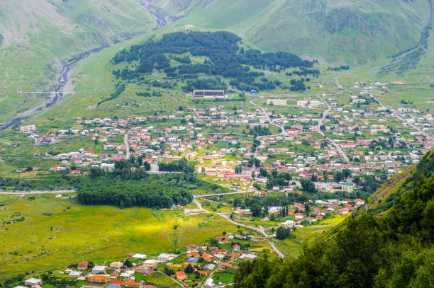 istock Houses among the mountains 826534340