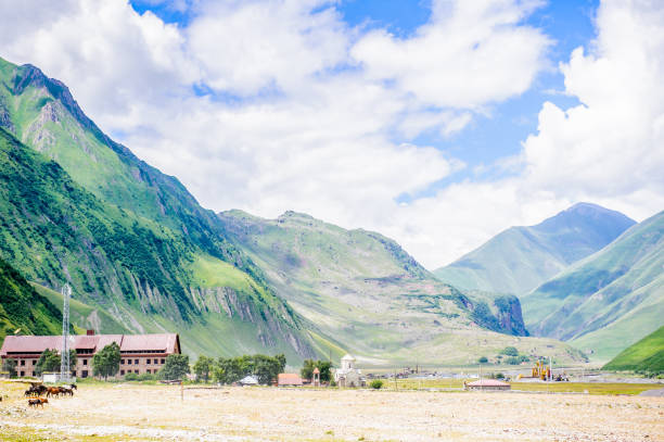 istock Beautiful nature and mountains in Georgia 826537532