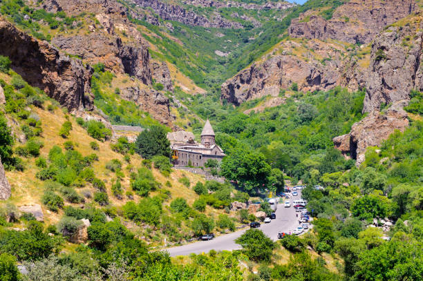 istock Monastery Gegard and the nature in Armenia 826548274