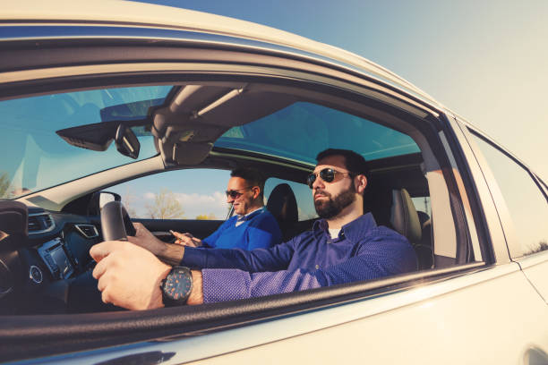 istock Road trip for mature gay couple 826548498