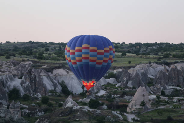 istock Hot Air Balloon in Cappadocia Valleys 826557276