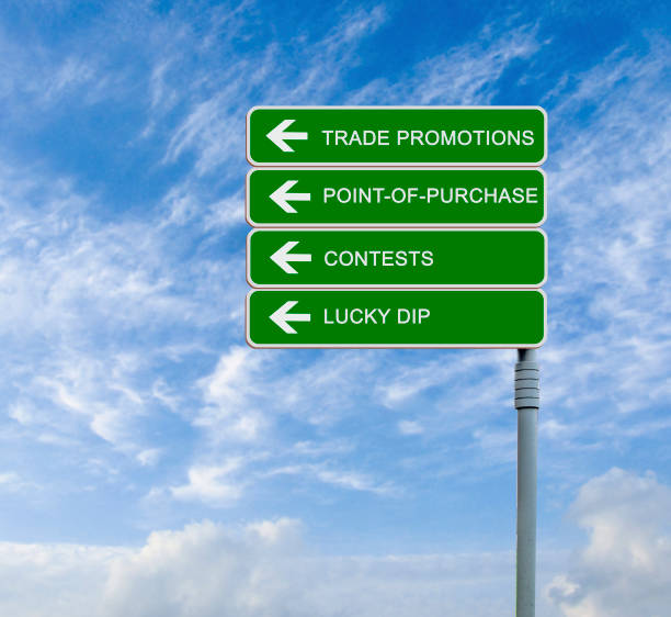 istock Road signs to Trade Promotions 826560046