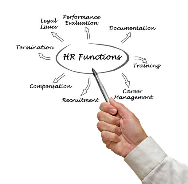 istock Diagram of HR Functions 826564584