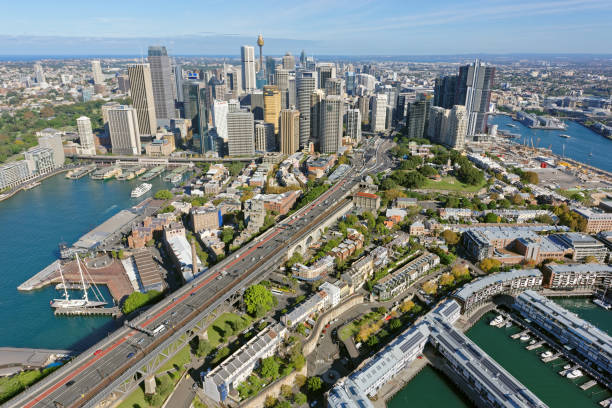 istock Sydney CBD viewed from above Dawes Point 826567878