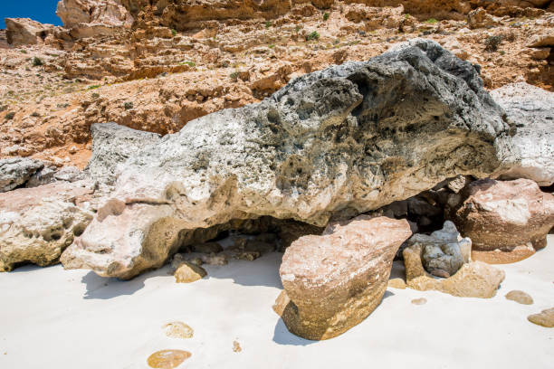 istock Stone on the coast of the ocean 826570412