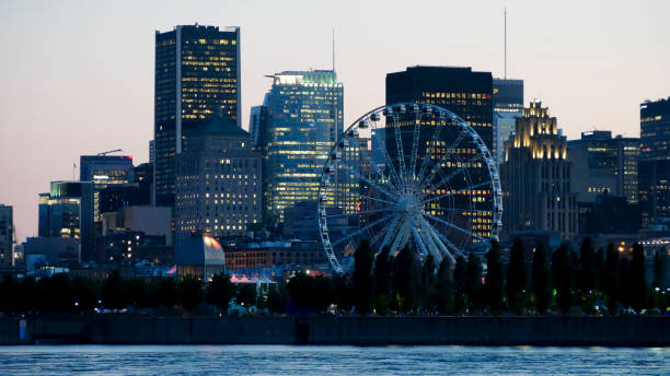 istock Montreal by night, sunrise. Canada 826578584