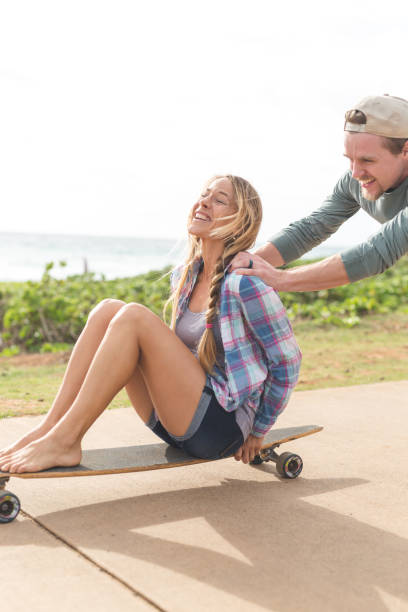 istock A beautiful young couple in Hawaii 826598420