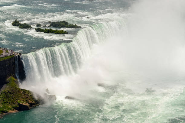 istock Niagara Falls aerial view 826605494