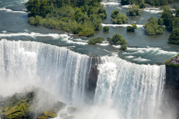 istock Niagara Falls aerial view 826606136