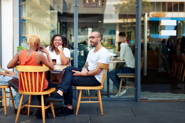 istock Coffee Shop Talking Leisure Lifestyle Relaxation Concept 826607116