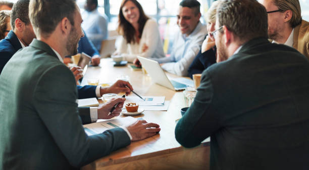 istock Business People Meeting Conference Discussion Corporate Concept 826608574
