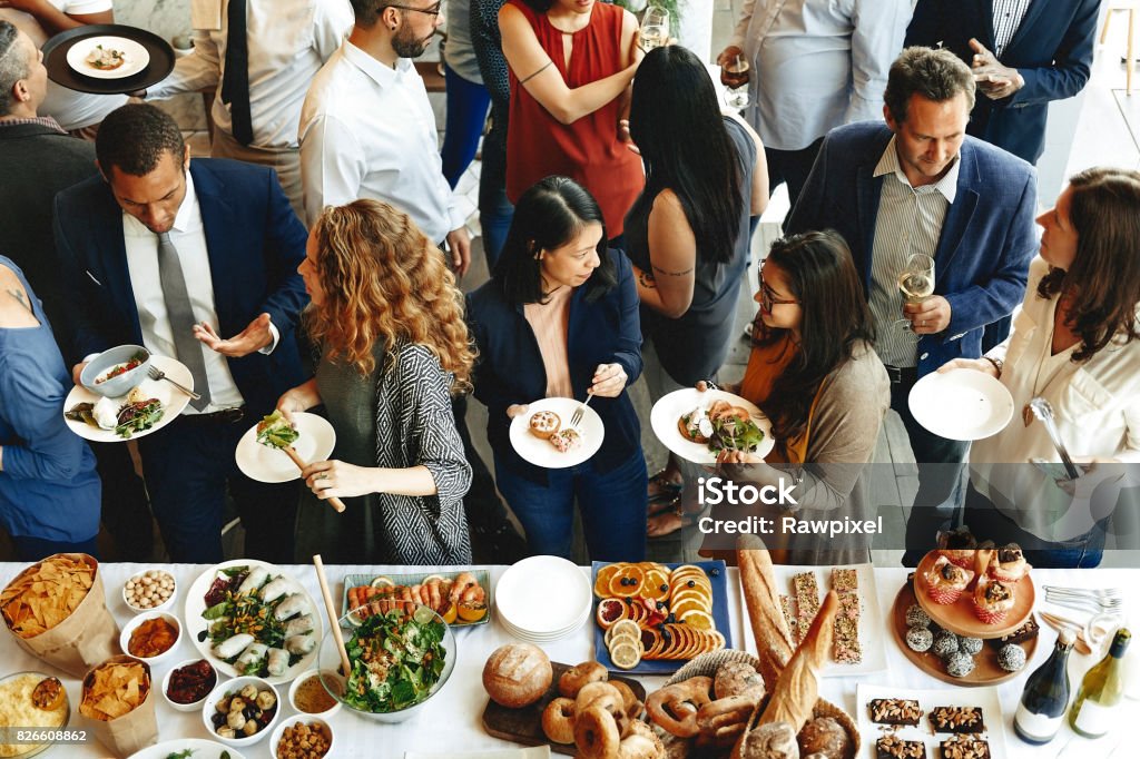 Food Catering Cuisine Culinary Gourmet Buffet Party Concept Food Catering Cuisine Culinary Gourmet Buffet Party Food Service Occupation Stock Photo