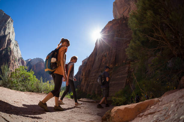istock Hikers in the Bryce Canyon National Park 826610106