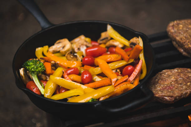 istock Cooking vegetables on outdoor barbecue 826613512