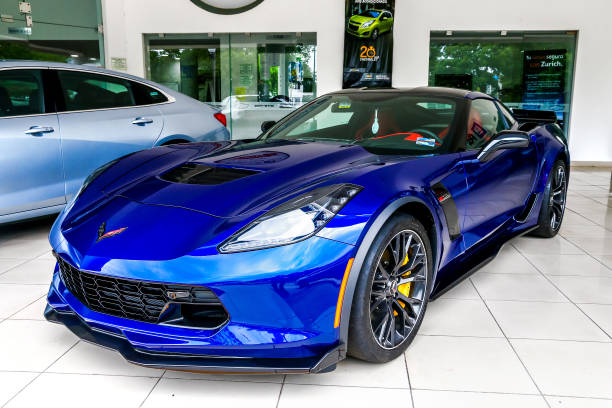 chevrolet corvette - hardtop fotografías e imágenes de stock