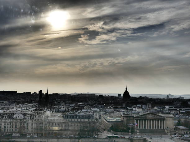 istock Paris rive gauche in winter 826625266