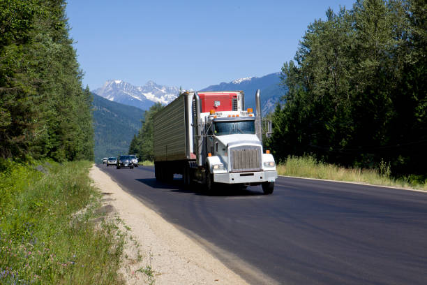 istock truck on transcanada highway 1 826625322