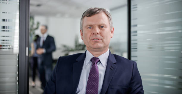 istock Businessman having video conference call from his office 826629696