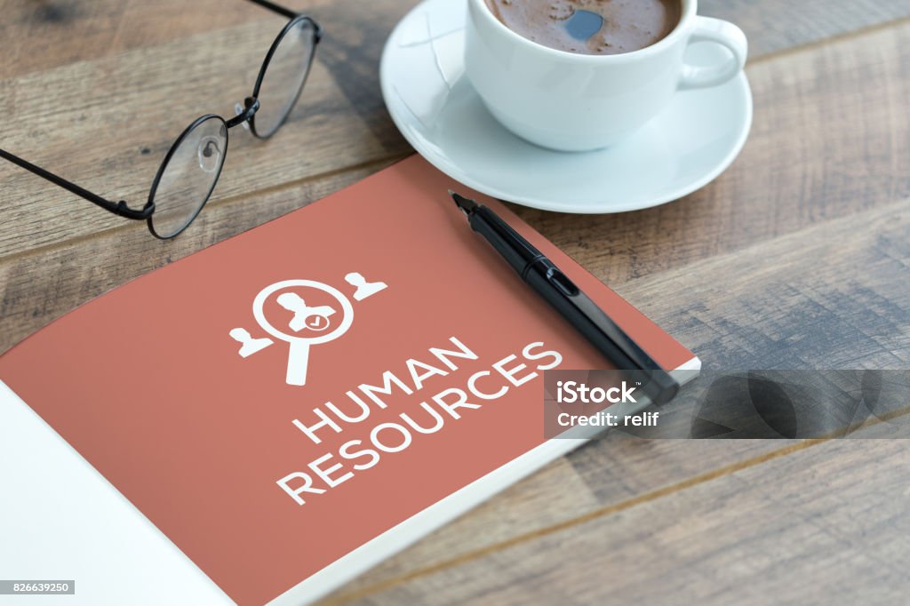 HUMAN RESOURCES CONCEPT Human Resources Stock Photo