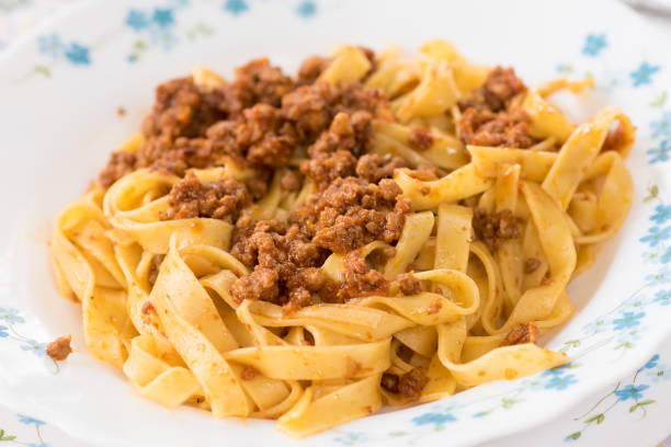 istock Tagliatelle Bolognese sauce from Italy 826649376