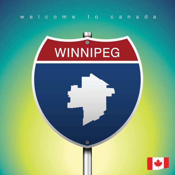 istock The City label and map of Canada 826660534