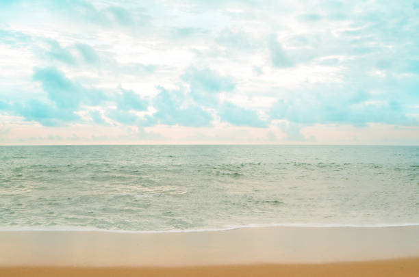 istock The beach ,sea wave and blue sky summer background 826667974