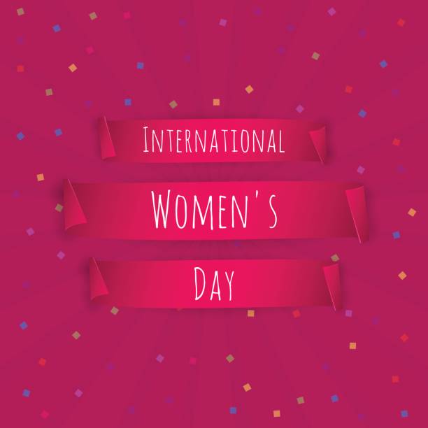 istock International Women's day banner. Pink ribbon on a 8 March. Vector illustration. 826668480