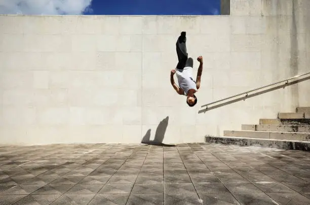 Performer of the Parkour,