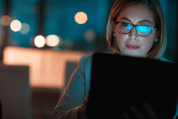 istock Her little late night office helper 826690394