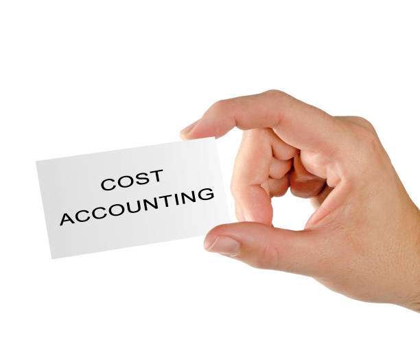 istock Business card for cost accounting 826691794