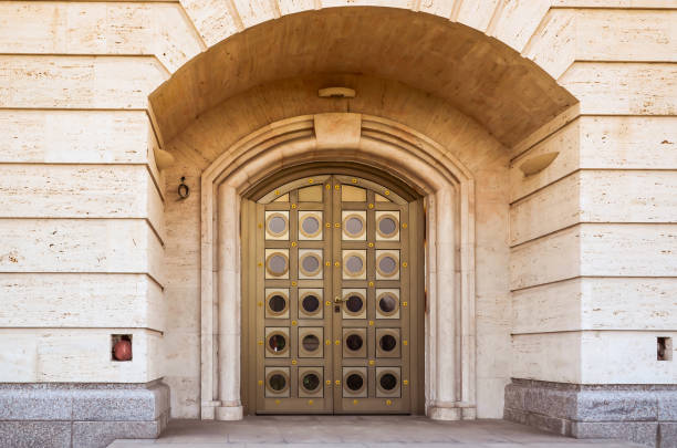 ancient door of the churc