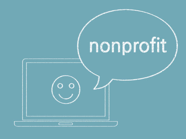 istock nonprofit - Business Chalkboard Background 826694474