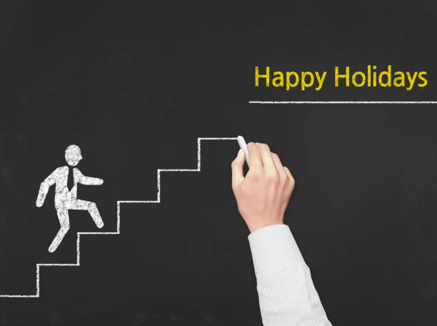 istock Happy Holiday - Business Chalkboard Background 826713082