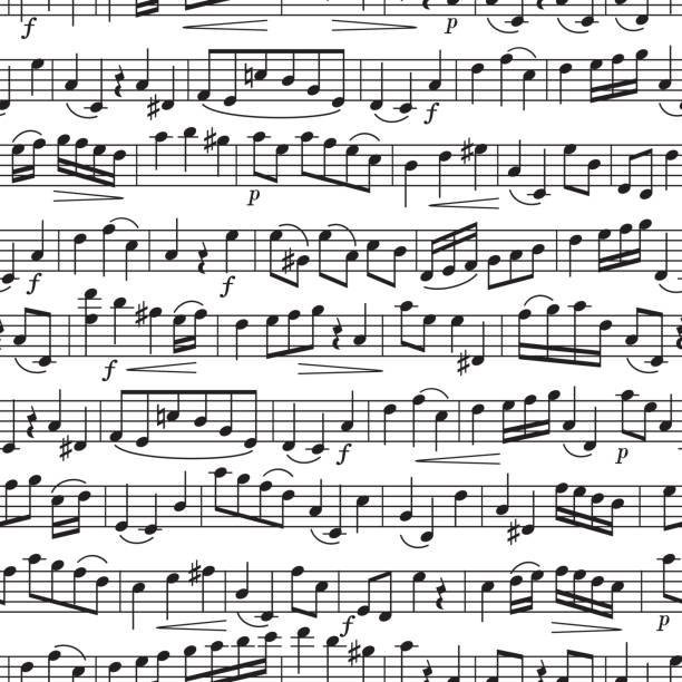 Partition Modele 14 600+ Partition Musicale Stock Illustrations, graphiques vectoriels ...