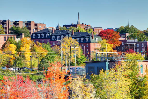 istock Autumn in Manchester, New Hampshire 826725408