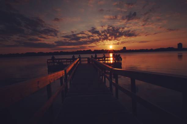 istock sunset on lake Calhoun Minneapolis 826735670