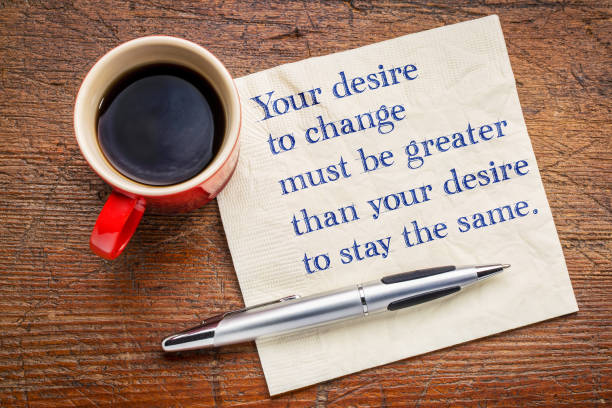 istock Your desire to change - inspirational words 826736846