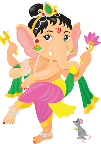 Baby Lord Ganesha Dancing Stock Illustration - Download Image Now - Ganesh  Chaturthi, Ganesha, Baby - Human Age - iStock