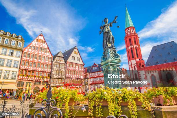 Frankfurt Old Town Stock Photo - Download Image Now - Frankfurt - Main, Germany, Old Town
