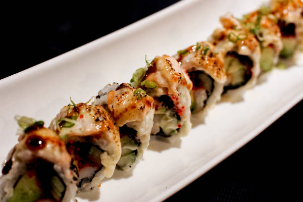 istock japanese butter yaki maki special roll 826753896