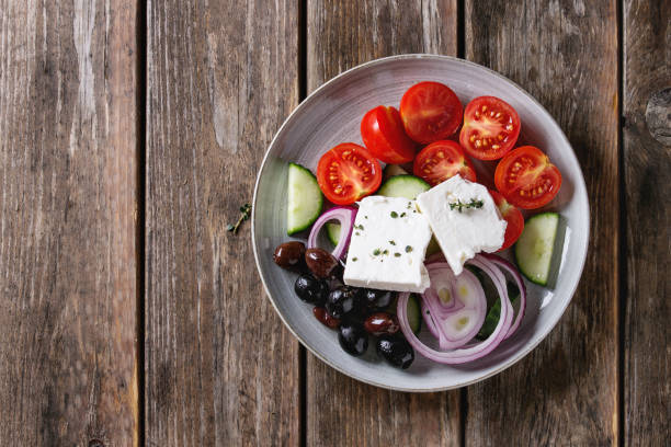 istock Ingredients for greek salad 826759646
