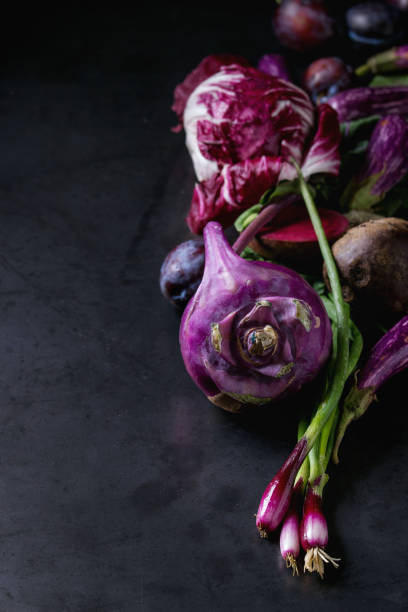 istock Assortment of purple vegetables 826760046