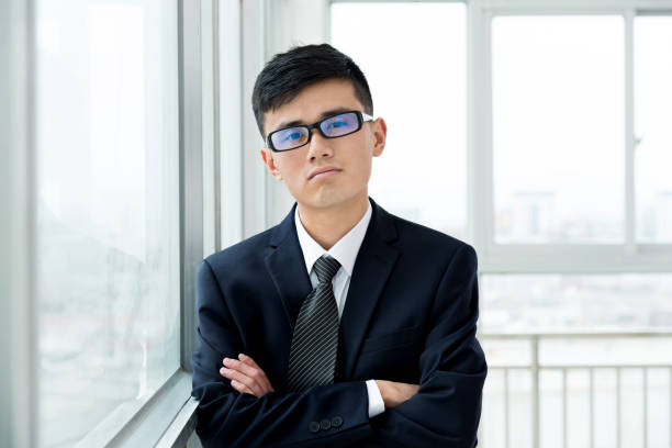 istock Young businessman in modern office 826767348